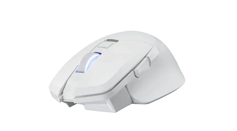 Геймърска безжична мишка PowerColor ALPHYN AM10 - White - Image 2