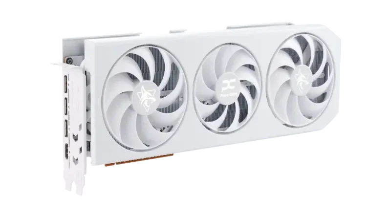 Видео карта PowerColor Radeon RX 9070 XT Hellhound White 16GB GDDR6 - Image 2