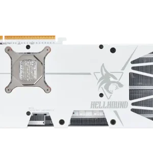 Видео карта PowerColor Radeon RX 9070 XT Hellhound White 16GB GDDR6 - Image 4