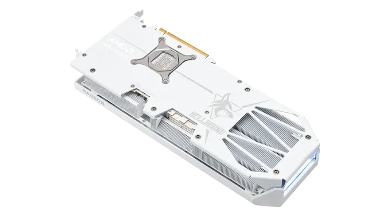 Видео карта PowerColor Radeon RX 9070 XT Hellhound White 16GB GDDR6 - Image 3