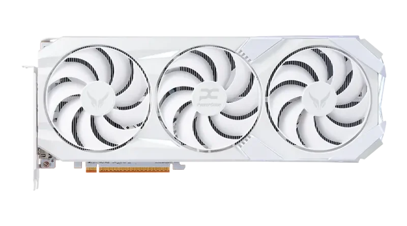 Видео карта PowerColor Radeon RX 9070 XT Red Devil Spectral White 16GB GDDR6