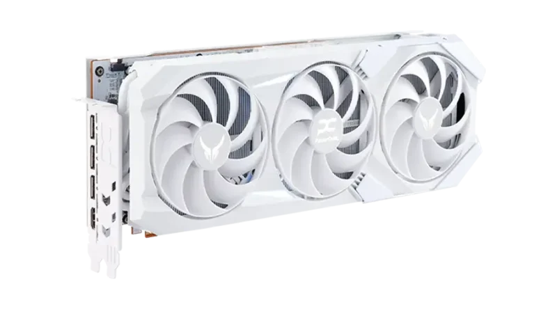 Видео карта PowerColor Radeon RX 9070 XT Red Devil Spectral White 16GB GDDR6 - Image 2