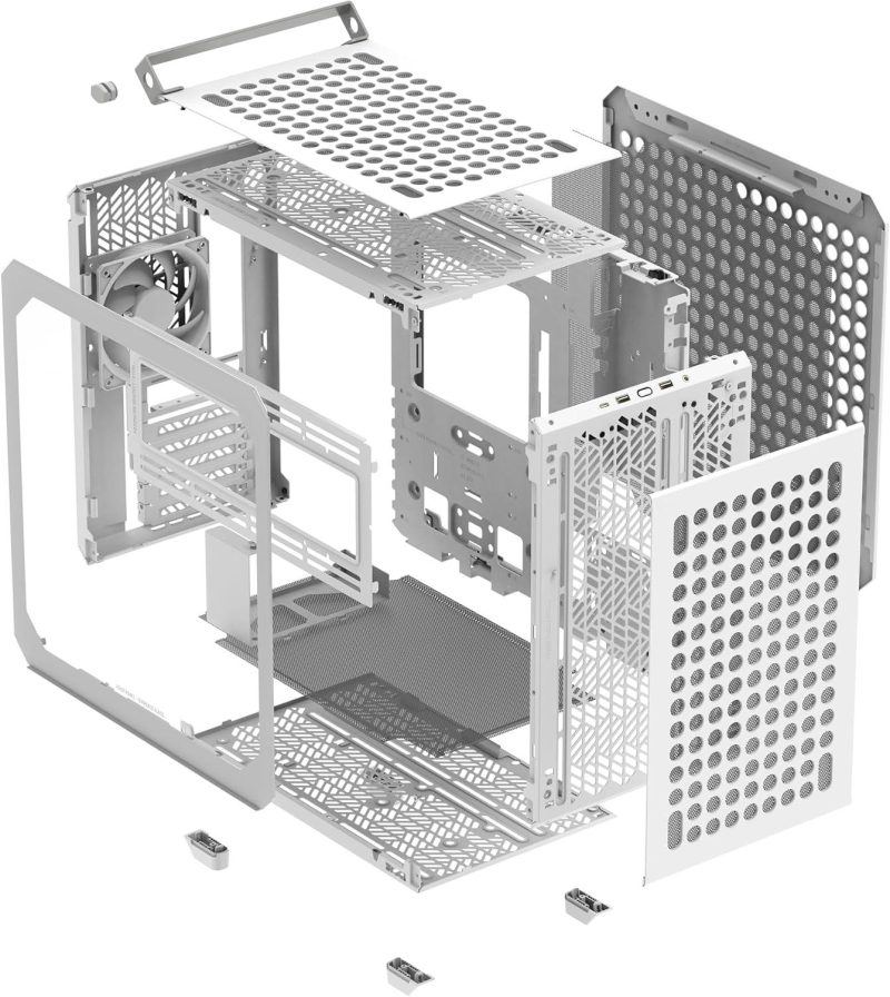 Кутия Cooler Master QUBE 500 Flatpack White - Image 9