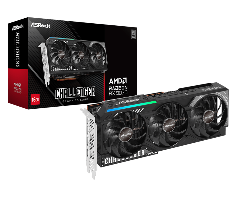 Видео карта ASROCK RADEON RX 9070 Challenger 16GB GDDR6 - Image 6