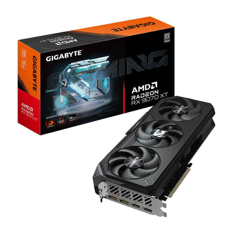 Видео карта GIGABYTE RADEON RX 9070 XT GAMING OC 16GB GDDR6 - Image 10