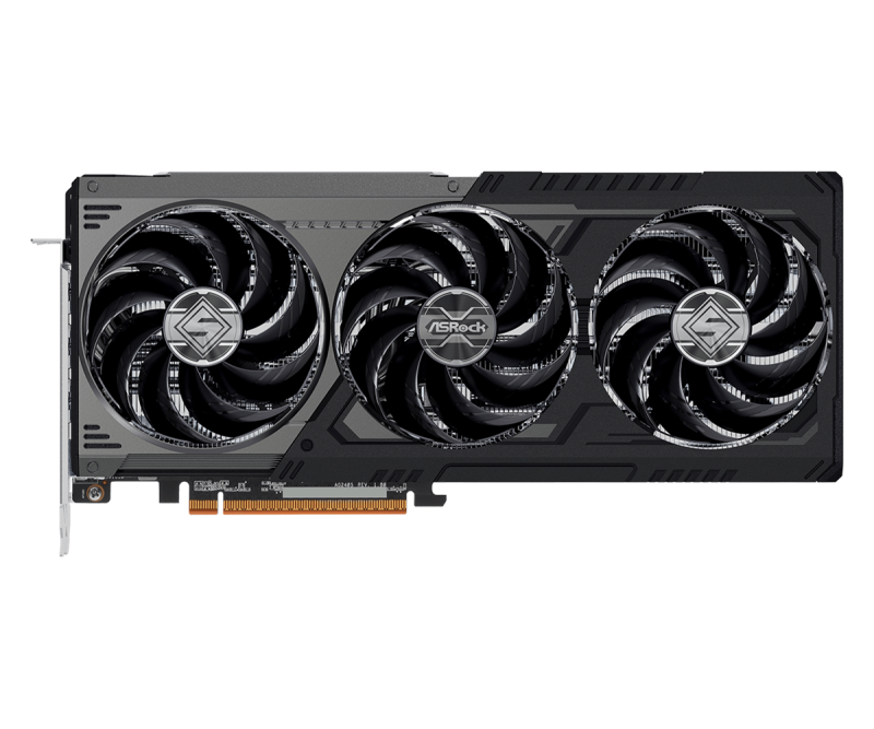 Видео карта ASRock RADEON RX 9070 XT STEEL LEGEND DARK 16GB GDDR6