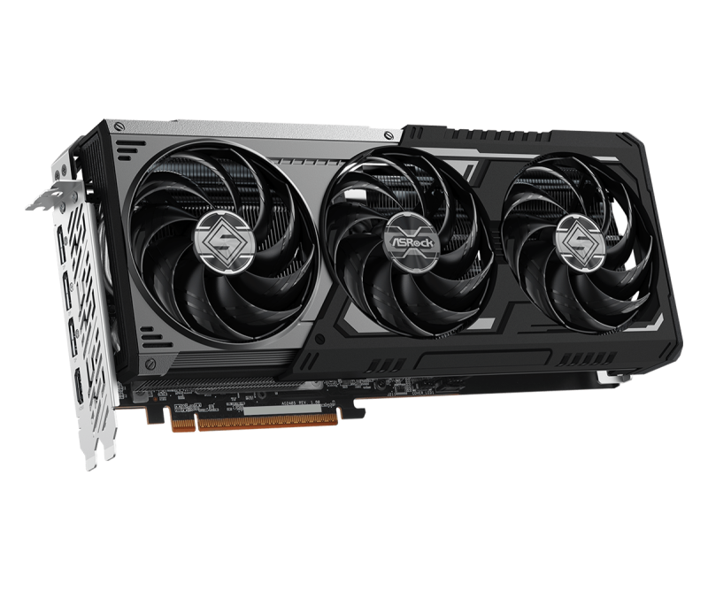 Видео карта ASRock RADEON RX 9070 XT STEEL LEGEND DARK 16GB GDDR6 - Image 2