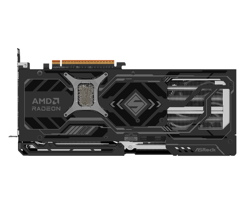 Видео карта ASRock RADEON RX 9070 XT STEEL LEGEND DARK 16GB GDDR6 - Image 5