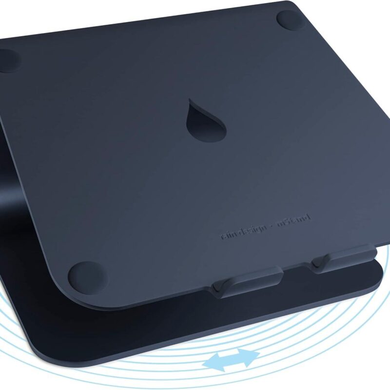 Поставка за лаптоп Rain Design mStand360 with Swivel Base - Midnight