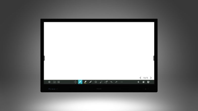 Интерактивен дисплей RICOH A6510, 65", 3840 x 2160, HDMI, DP, Android 13, USB, Мулти-тъч, Черен - Image 2