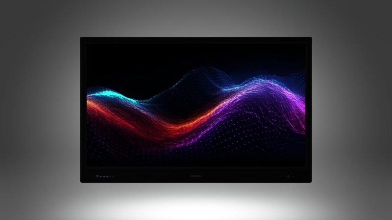 Интерактивен дисплей RICOH A7510, 75", 3840 x 2160, HDMI, DP, Android 13, USB, Мулти-тъч, Черен - Image 2