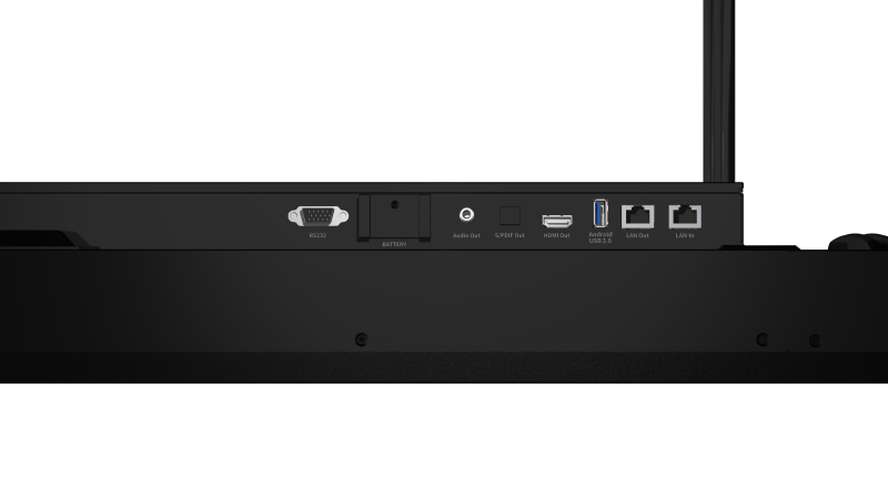 Интерактивен дисплей RICOH A8610, 86", 3840 x 2160, HDMI, DP, Android 13, USB, Мулти-тъч, Черен - Image 3