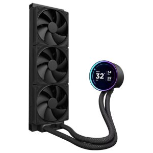 Охладител за процесор NZXT Kraken Elite 360 V2 Black LCD Display - Image 2