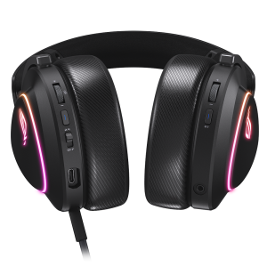Геймърски безжични слушалки ASUS ROG Delta II - USB-C, Aura Sync RGB - Image 6