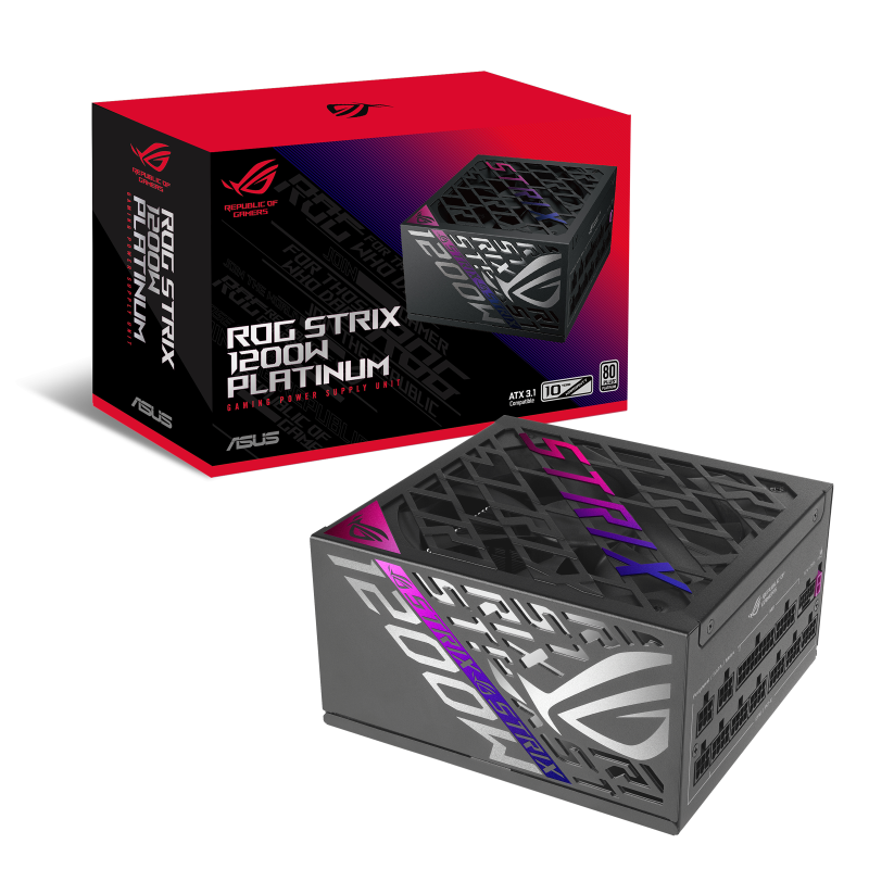 Захранващ блок ASUS ROG STRIX 1200W, 80+ Platinum PCIe 5.0, Fully Modular - Image 15