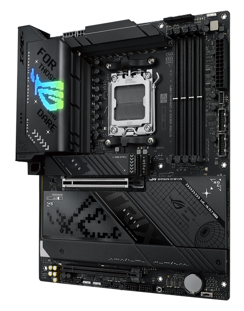 Дънна платка ASUS ROG STRIX X870-F GAMING WIFI AM5 DDR5 - Image 2