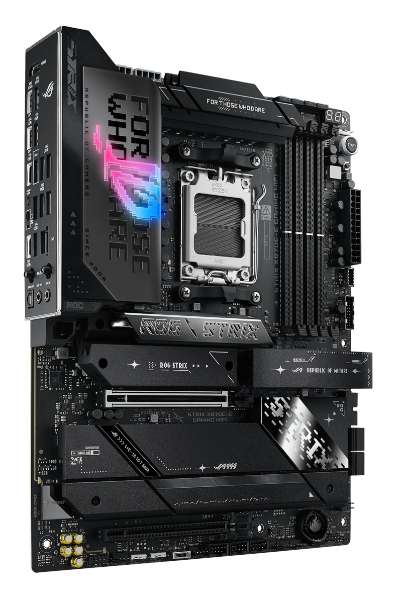 Дънна платка ASUS ROG STRIX X870E-E GAMING WIFI AM5 DDR5 - Image 2
