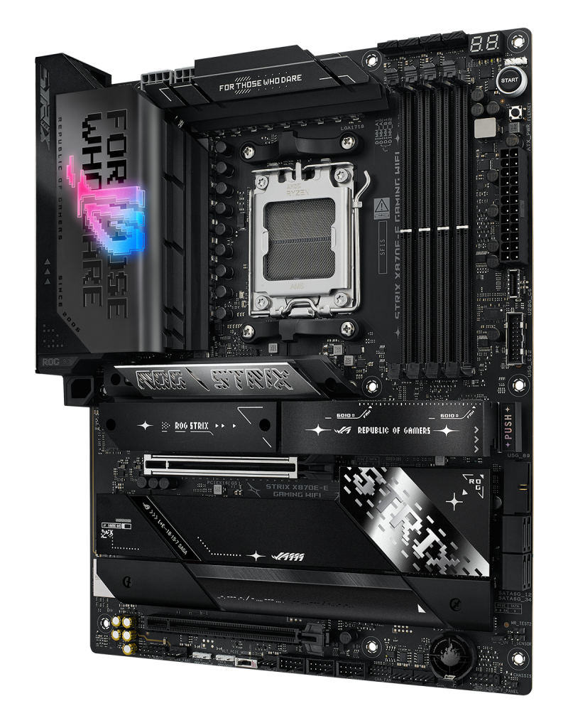 Дънна платка ASUS ROG STRIX X870E-E GAMING WIFI AM5 DDR5 - Image 3