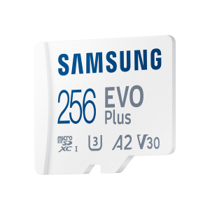 Карта памет Samsung EVO Plus, microSDXC, UHS-I, 256GB, Адаптер - Image 2