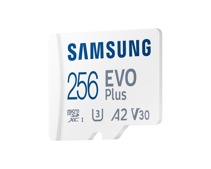 Карта памет Samsung EVO Plus, microSDXC, UHS-I, 256GB, Адаптер - Image 2