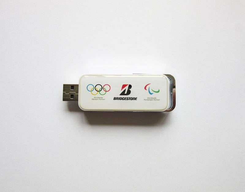 Флаш памет 32Gb USB 2.0 SD-34B, бяла, Без лого - Image 2