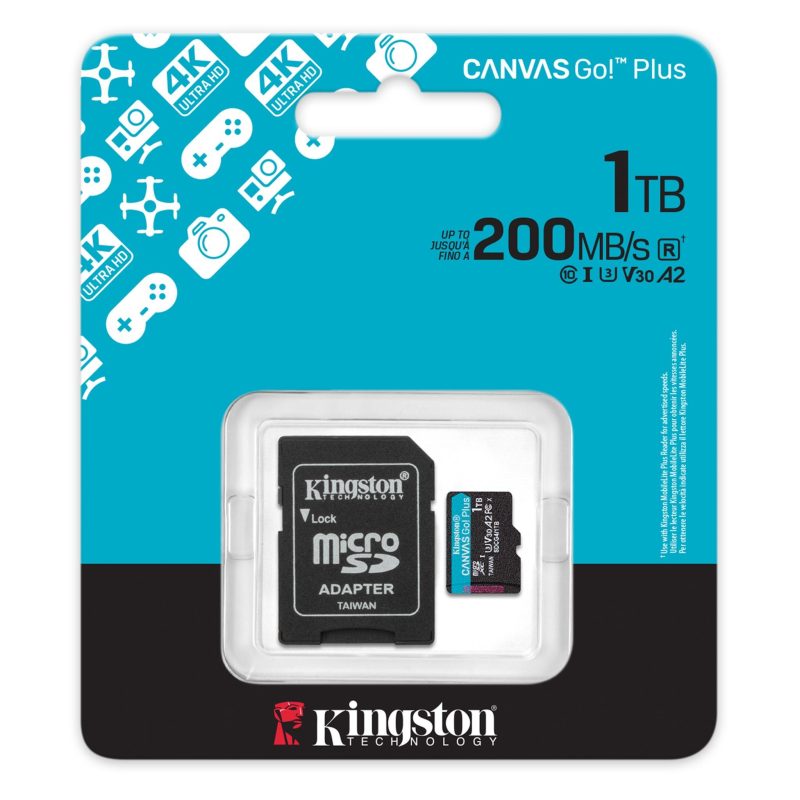 Карта памет Kingston Canvas Go! Plus Gen4 microSDXC 1TB - Image 3