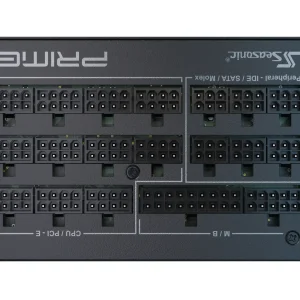 Захранващ блок Seasonic PRIME TX-1300, 1300W, 80+ Titanium, PCIe Gen5 - Image 8