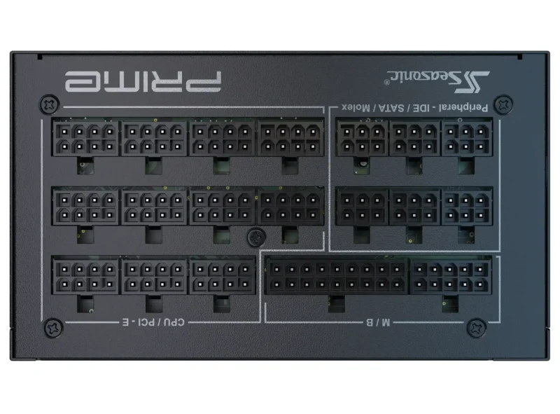 Захранващ блок Seasonic PRIME TX-1300, 1300W, 80+ Titanium, PCIe Gen5 - Image 8