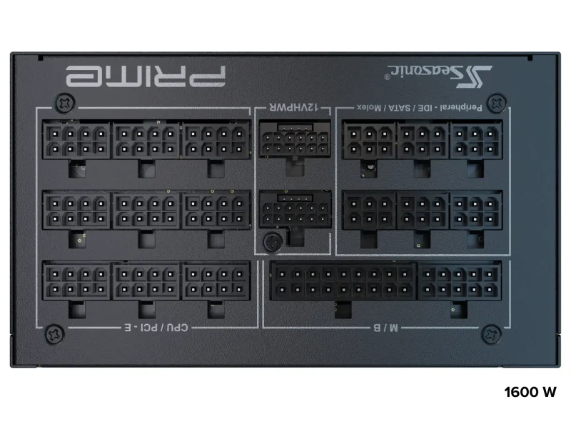 Захранващ блок Seasonic PRIME PX-1600P, 1600W - Image 9