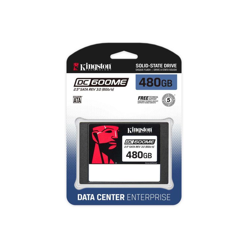 SSD Kingston DC600M SATA Enterprise 480GB - AES 256 bit - Image 3