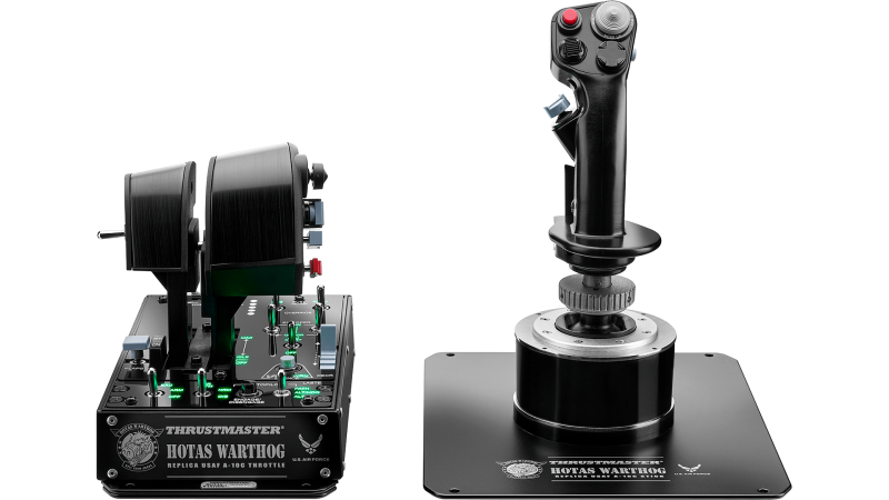 Джойстик и контролен панел,  авиосимулатор Thrustmaster HOTAS Warthog  за PC, Черен - Image 6