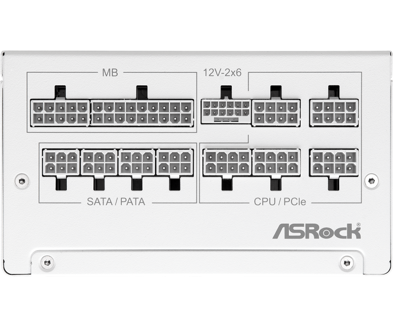 Захранващ блок ASRock Steel Legend White 1000W 80+ Gold - Image 3