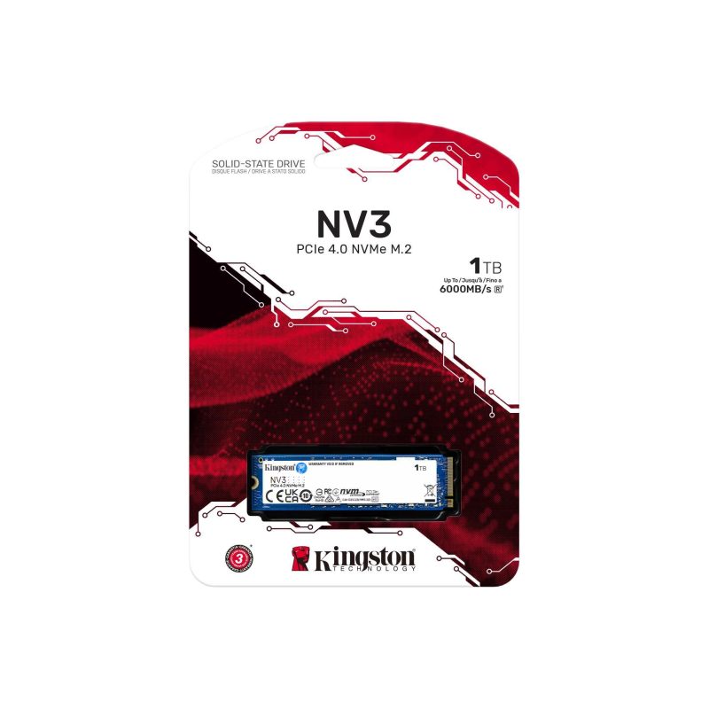 SSD KINGSTON NV3 M.2-2280 PCIe 4.0 NVMe 1000GB - Image 3