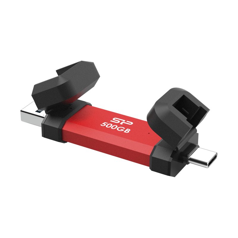 Външен SSD Silicon Power DS72 Red - 500GB - Image 2