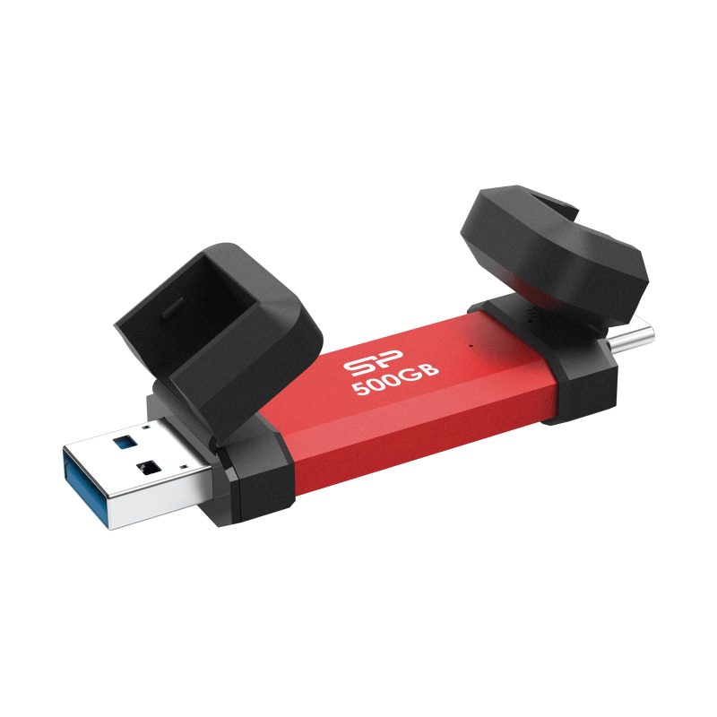 Външен SSD Silicon Power DS72 Red - 500GB - Image 3