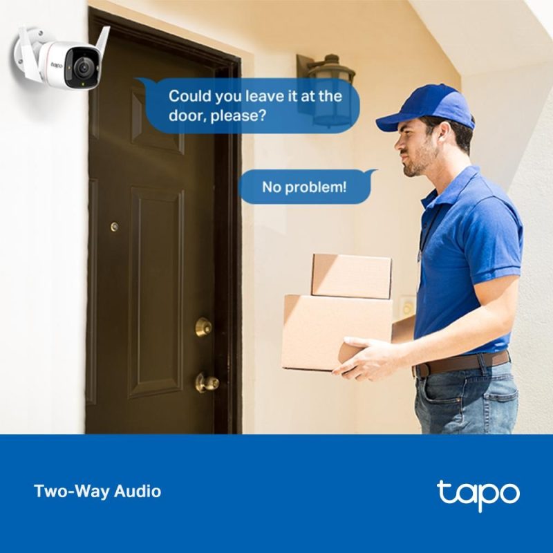 Външна охранителна WiFi камера TP-Link Tapo C320WS - 2K QHD - Image 6