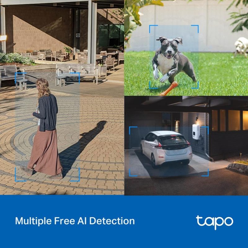 Външна охранителна WiFi камера TP-Link Tapo C520WS - 2K Pan/Tilt - Image 5