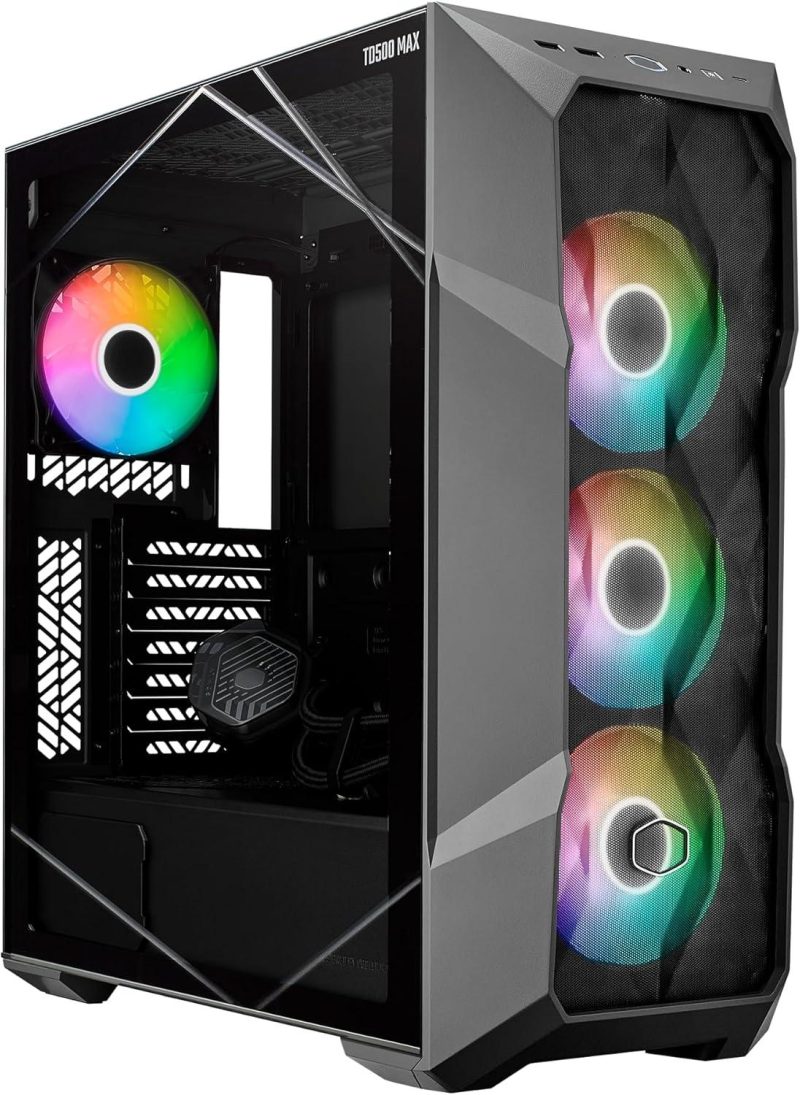 Кутия Cooler Master TD500 Max + 850W Gold, 360 AIO Cooler - Image 2
