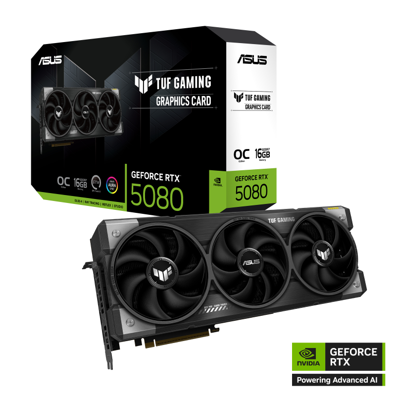 Видео карта ASUS TUF Gaming GeForce RTX 5080 OC 16GB GDDR7 - Image 10