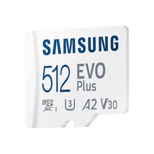 Карта памет Samsung EVO Plus, microSDXC, UHS-I, 512GB, Адаптер - Image 2