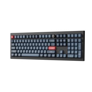 Механична клавиатура Keychron V6 MAX QMK Carbon Black - Wireless, Full-Size - Image 4