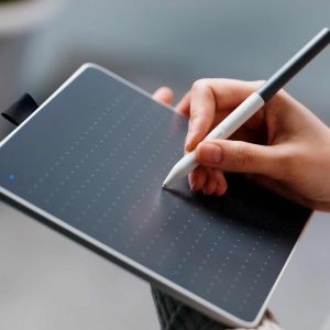 Графичен дисплей таблет Wacom One Pen tablet Small, Bluetooth 5.1, Бял - Image 3