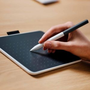 Графичен дисплей таблет Wacom One Pen tablet Small, Bluetooth 5.1, Бял - Image 4