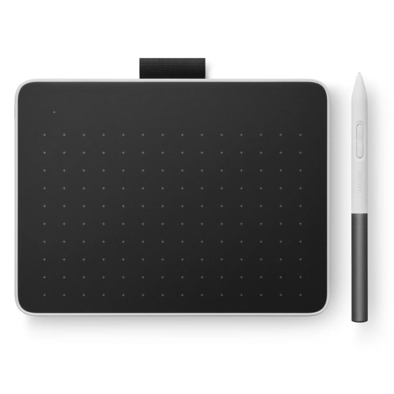 Графичен дисплей таблет Wacom One Pen tablet Small, Bluetooth 5.1, Бял