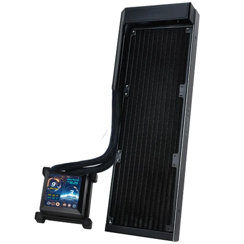 Охладител за процесор Lian Li HydroShift LCD 360 Fanless RGB - Черен - Image 2