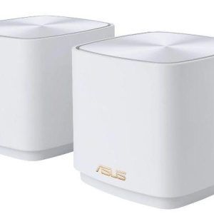 Безжична MESH система Asus ZenWiFi XD4 PLUS (W-2-PK) AX1800 (802.11ax), MU-MIMO, OFDMA, Ai Mesh