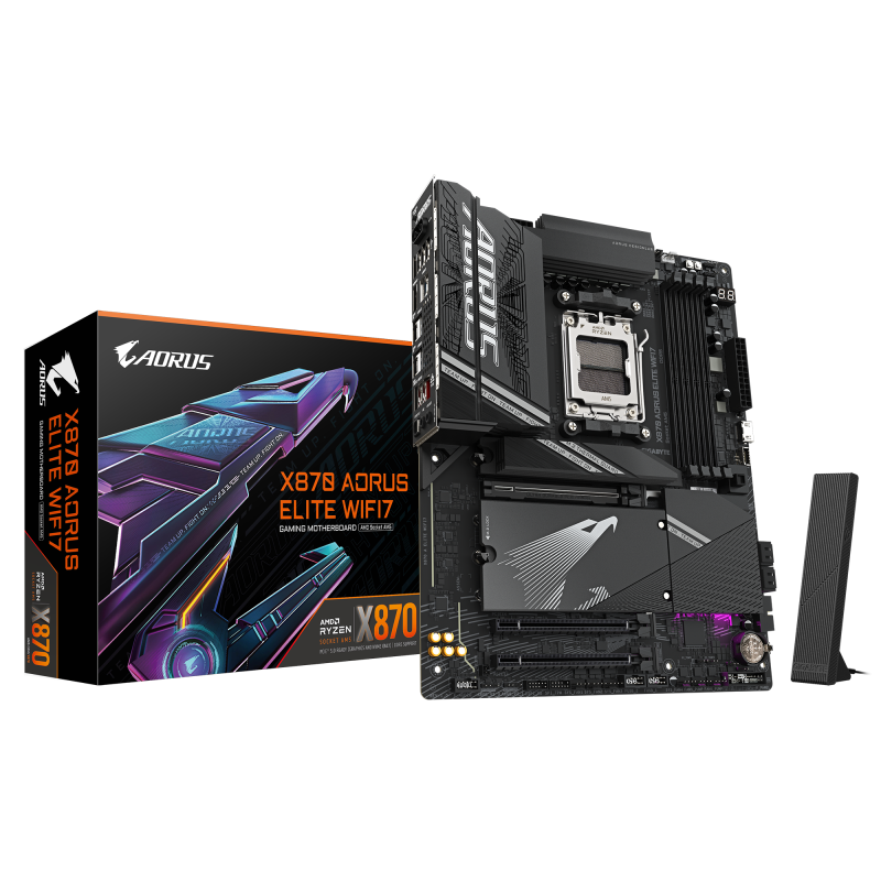 Дънна платка GIGABYTE X870 AORUS ELITE  WIFI 7, Socket AM5 - Image 6