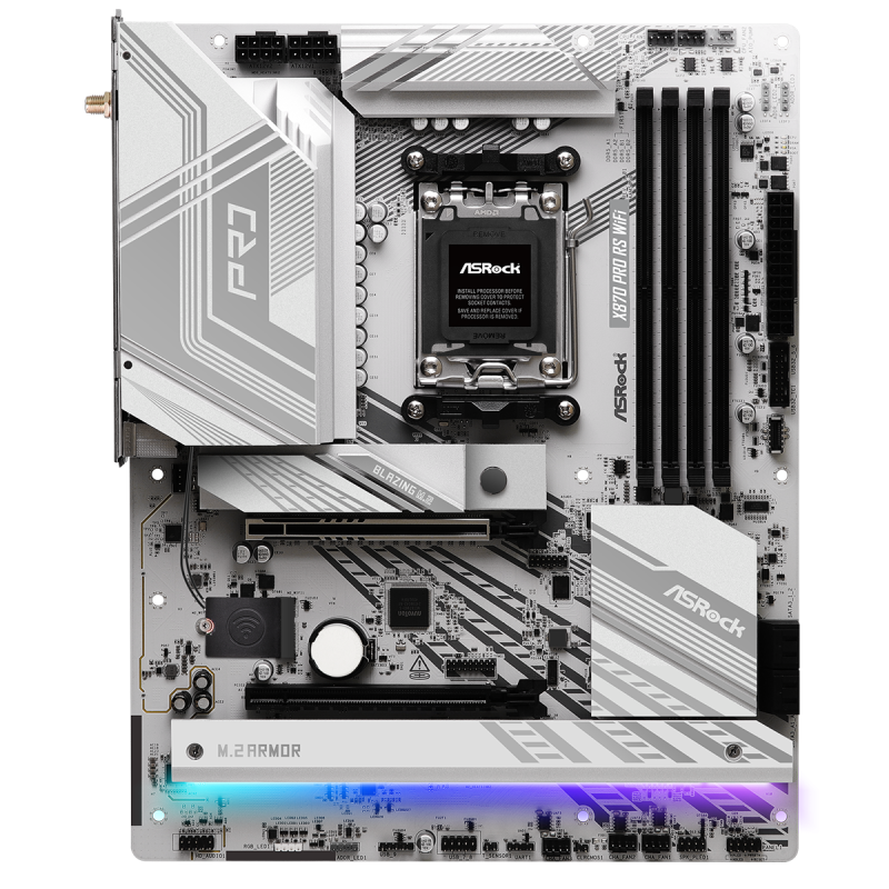 Дънна платка ASROCK X870 PRO RS WIFI, Socket AM5