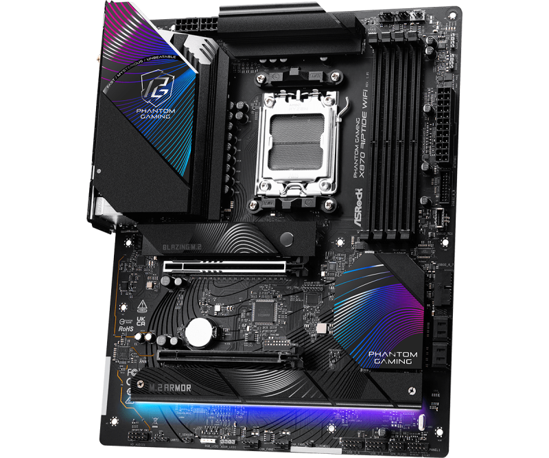 Дънна платка ASROCK X870 RIPTIDE WIFI, Socket AM5 - Image 2