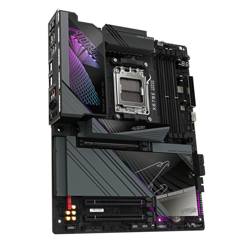 Дънна платка GIGABYTE X870E AORUS MASTER, Socket AM5 - Image 2